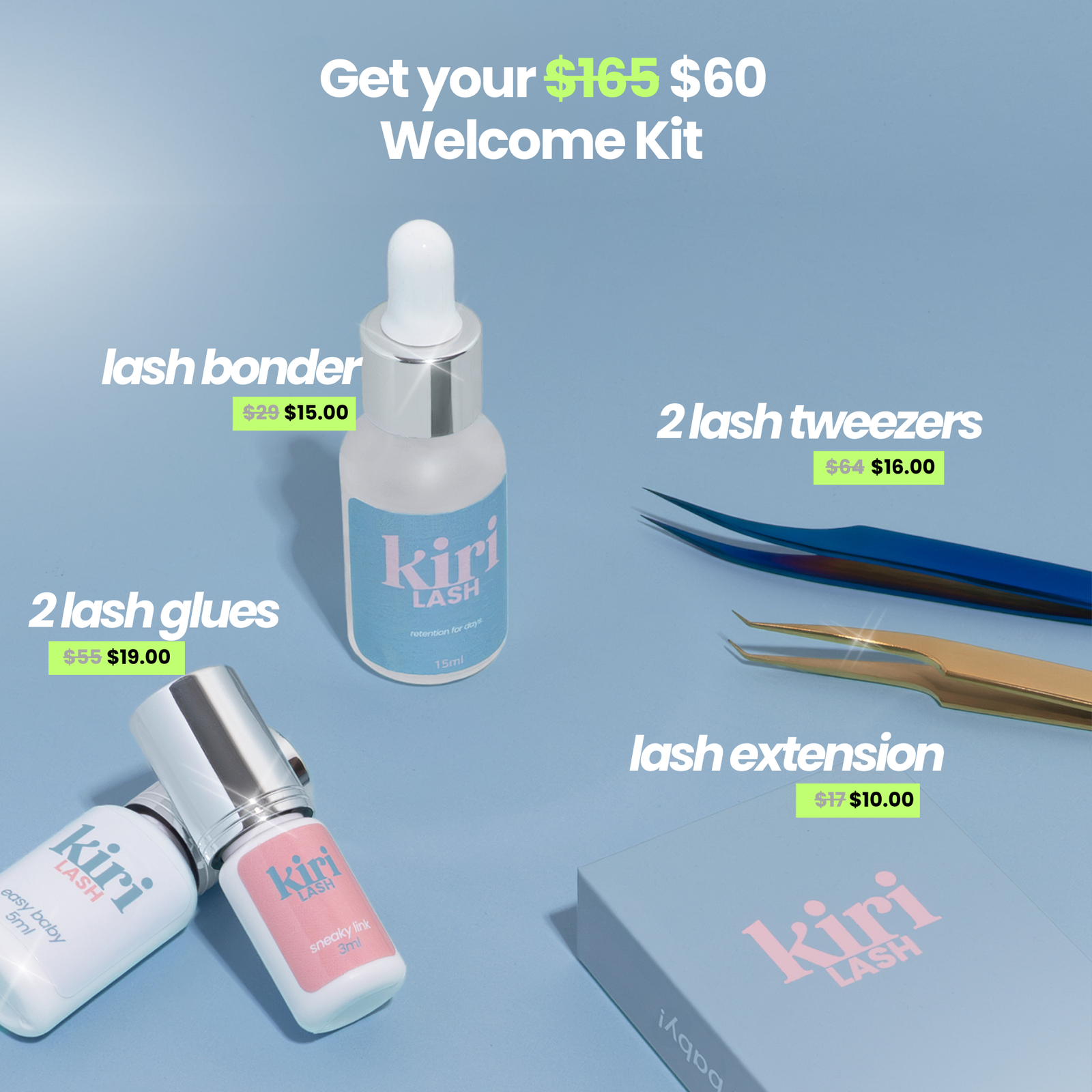 Kiri Lash Welcome Kit
