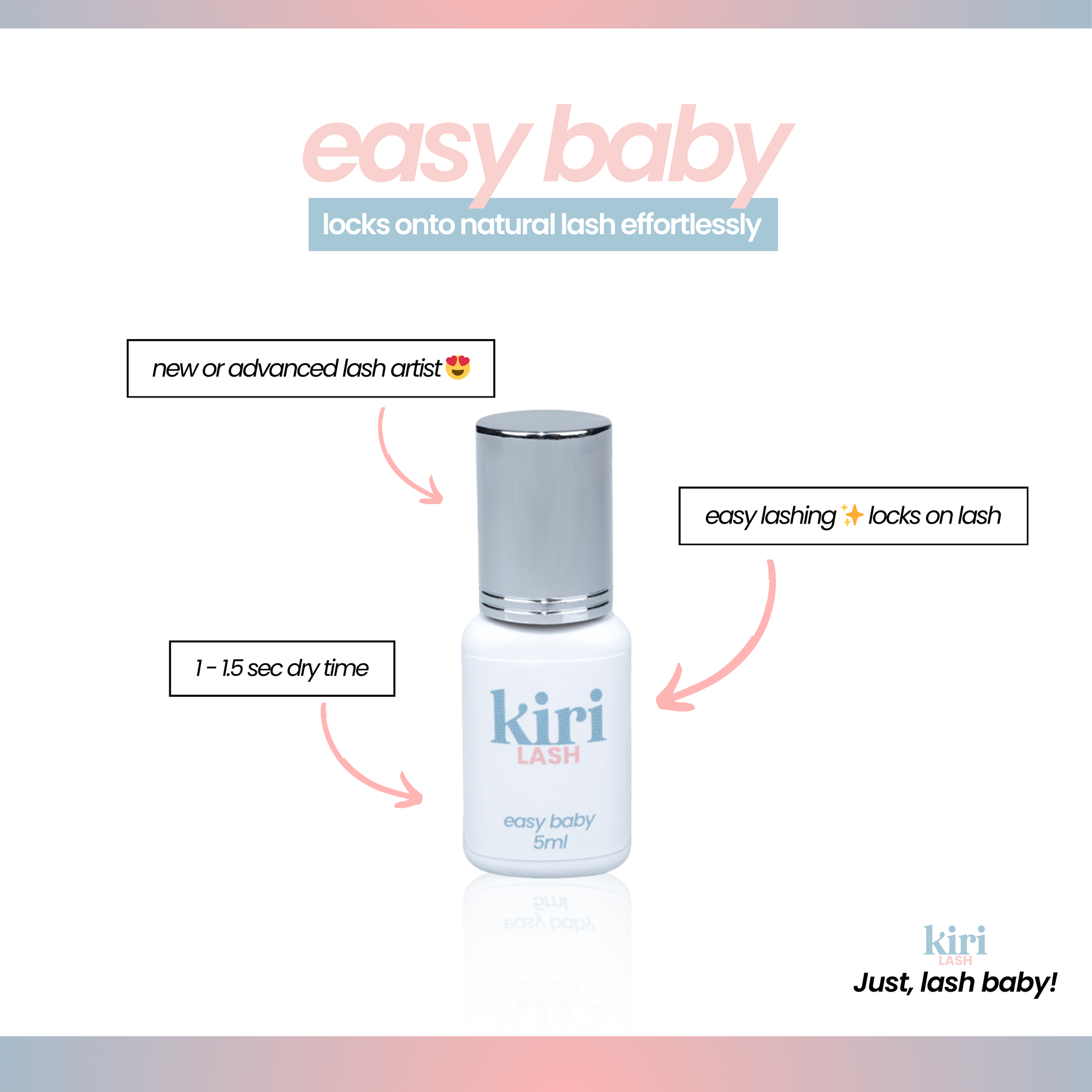 Kiri Easy Baby - Eyelash Extension Glue