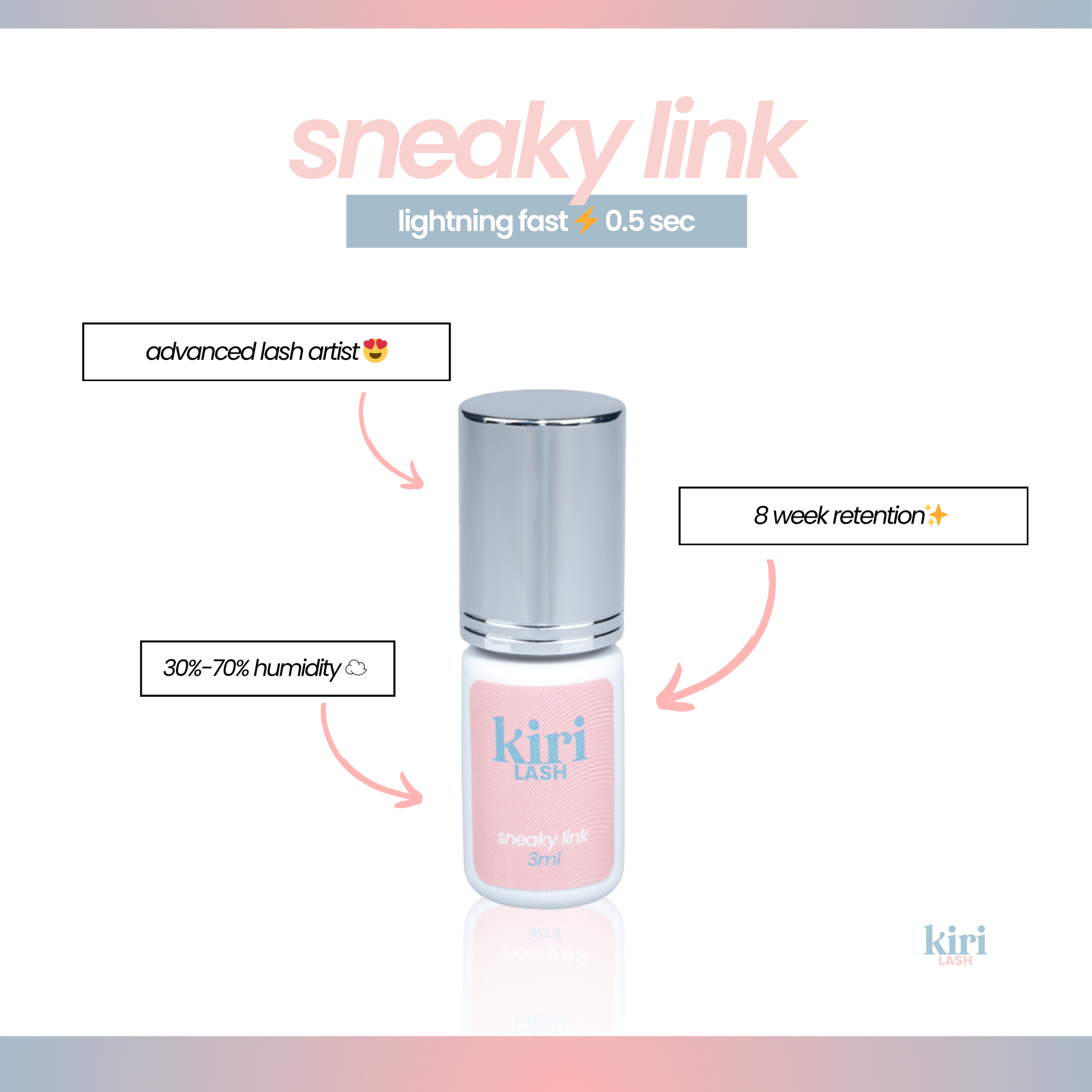 Kiri Sneaky Link - Eyelash Extension Glue